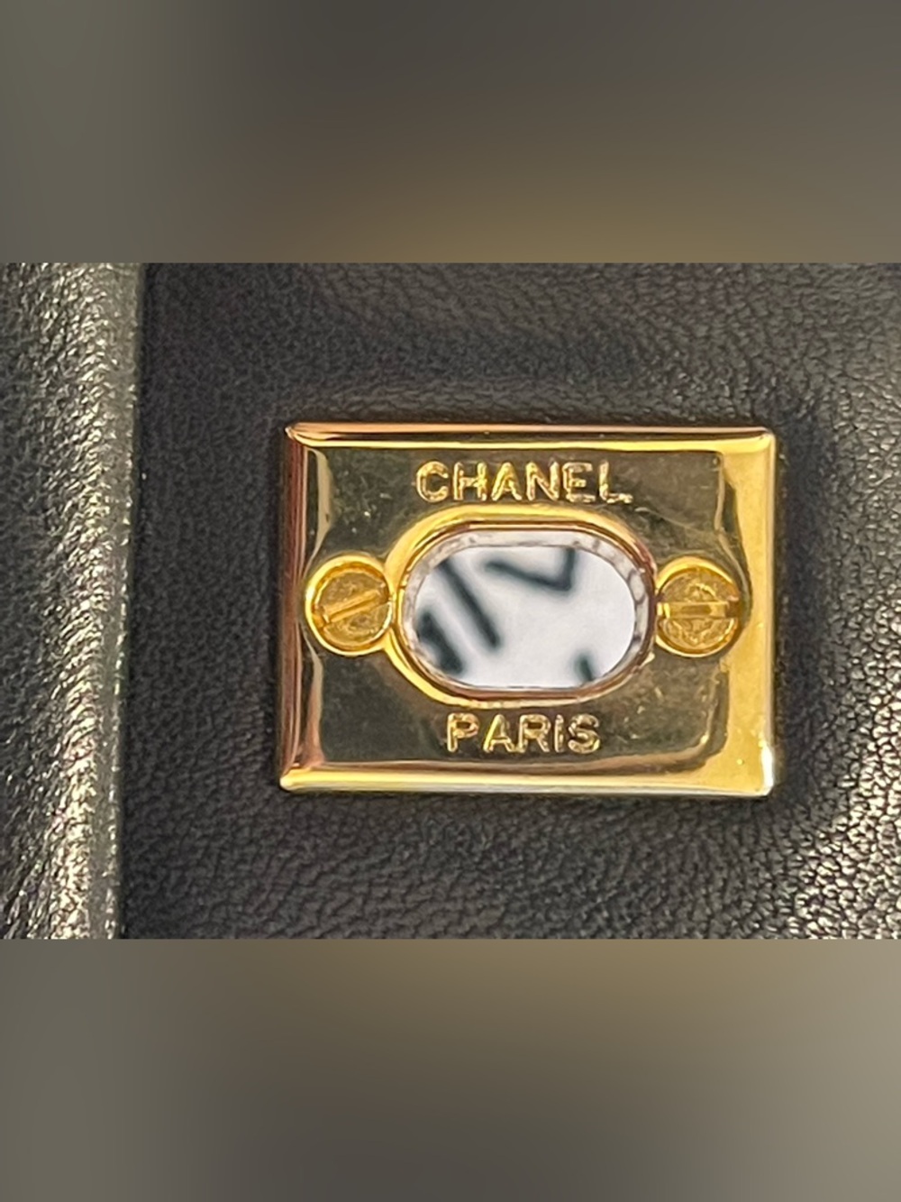 CHANEL Black Quilted Shoulder Bag with Gold Chain - Picture 15 of 16